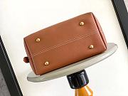 Okify Louis Vuitton Loe Key Hobo MM Bag In Brown M24974 31x35x18cm - 5