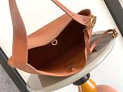 Okify Louis Vuitton Loe Key Hobo MM Bag In Brown M24974 31x35x18cm - 4