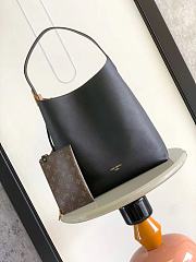 Okify Louis Vuitton Loe Key Hobo MM Bag In Black M24856 31x35x18cm - 1
