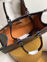 Okify Louis Vuitton OnTheGo MM Bag In Black M45595 35x27x14cm  - 4