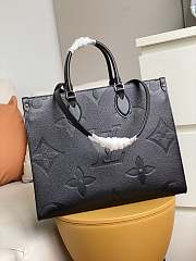 Okify Louis Vuitton OnTheGo MM Bag In Black M45595 35x27x14cm  - 1