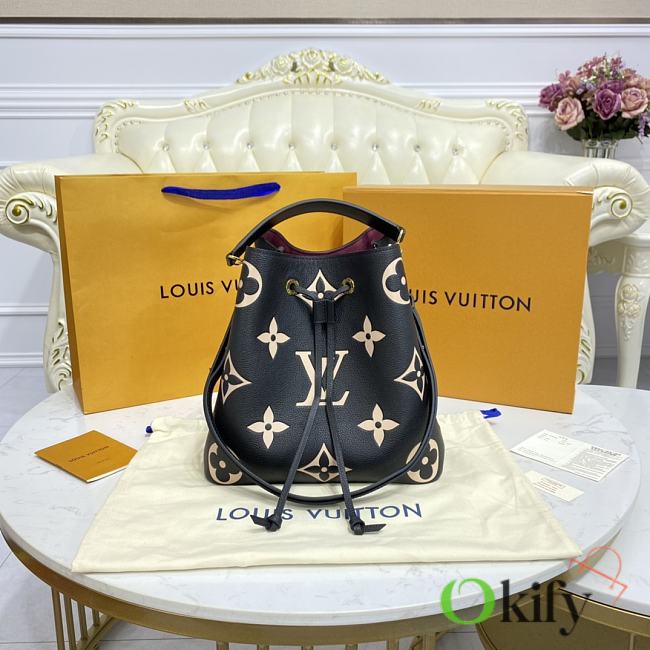 Okify Louis Vuitton NéoNoé MM Bag In Bicolor M45497 26x26x17.5cm - 1