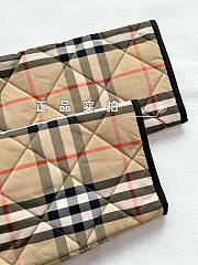 Okify Burberry Check Quilted Jacket For Kids - 5