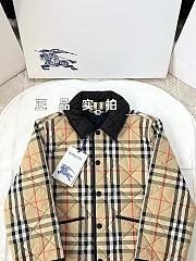 Okify Burberry Check Quilted Jacket For Kids - 3