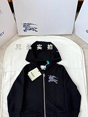 Okify Burberry Black Sweatshirt For Kids  - 3