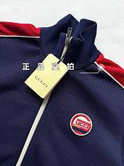 Okify Gucci Dark Blue Jacket For Kids  - 3