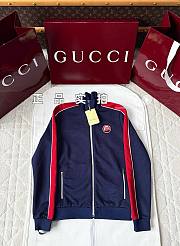 Okify Gucci Dark Blue Jacket For Kids  - 1