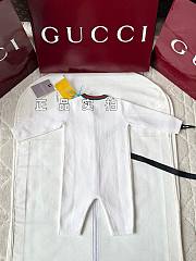 Okify Gucci White Baby Romper For Kids - 5