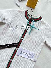 Okify Gucci White Baby Romper For Kids - 2