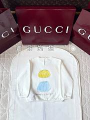 Okify Gucci Cat White Sweater For Kids  - 2