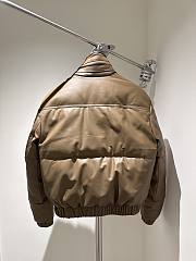 Okify Burberry Brown Down Jacket - 3