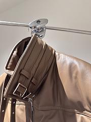 Okify Burberry Brown Down Jacket - 4