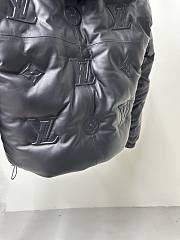 Okify Louis Vuitton Black Monogram Down Jacket - 4