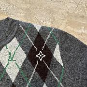 Okify Louis Vuitton Gray Sweater - 5