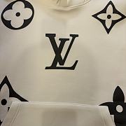 Okify Louis Vuitton White Monogram Hoodie - 3