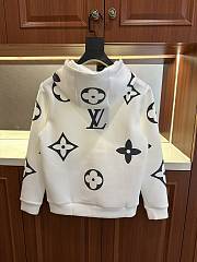 Okify Louis Vuitton White Monogram Hoodie - 2