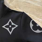 Okify Louis Vuitton Black Monogram Hoodie - 5