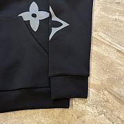 Okify Louis Vuitton Black Monogram Hoodie - 4