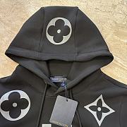 Okify Louis Vuitton Black Monogram Hoodie - 3