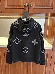 Okify Louis Vuitton Black Monogram Hoodie - 2