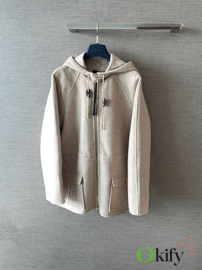 Okify Louis Vuitton Beige Wool Jacket - 1