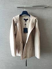 Okify Louis Vuitton Beige Wool Jacket - 3