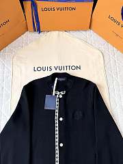 Okify Louis Vuitton Black Knitted Vest Jacket - 5