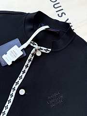 Okify Louis Vuitton Black Knitted Vest Jacket - 6