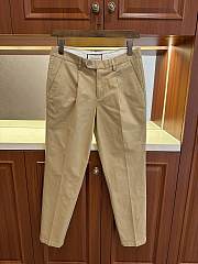 Okify Gucci Beige Casual Pants 25682 - 1
