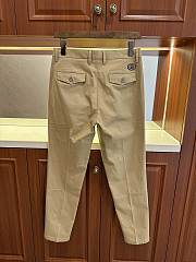 Okify Gucci Beige Casual Pants 25682 - 5