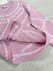 Okify CC Pink Cashmere Cardigan  - 4