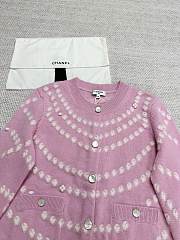 Okify CC Pink Cashmere Cardigan  - 3