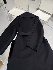 Okify Fendi Black Cashmere Long Coat  - 2