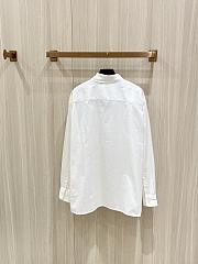 Okify Loewe White Shirt  - 2