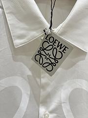 Okify Loewe White Shirt  - 4