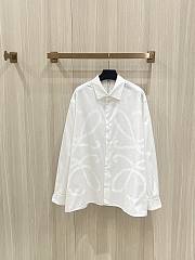 Okify Loewe White Shirt  - 1
