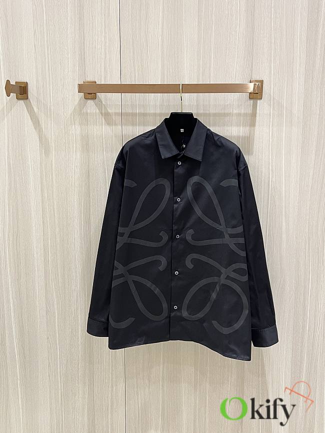 Okify Loewe Black Shirt  - 1