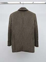 Okify YSL Plaid Blazer - 4