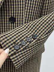 Okify YSL Plaid Blazer - 3