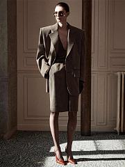 Okify YSL Set Of Plaid Suit With Skirt - 5