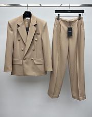 Okify YSL Set Of Beige Suit With Pants - 3