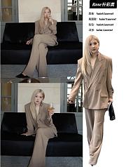 Okify YSL Set Of Beige Suit With Pants - 1