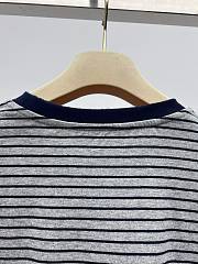 Okify MiuMiu Dark Blue Stripe Sweater - 6