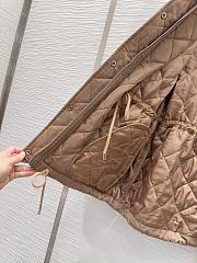 Okify Prada Brown Puffer Jacket - 2