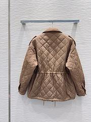 Okify Prada Brown Puffer Jacket - 5