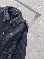 Okify Prada Black Puffer Jacket - 2