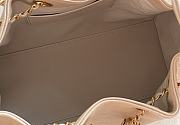 Okify CC 25 Hobo Bag In Beige 30x26x14cm - 5