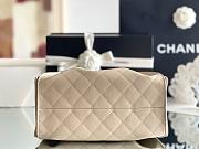 Okify CC 25 Hobo Bag In Beige 30x26x14cm - 4