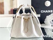 Okify CC 25 Hobo Bag In White 30x26x14cm - 1