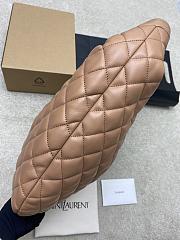 Okify YSL Icare Hobo Bag In Pink Hortensia Bag 47x35x15cm  - 4